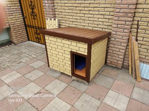 Будка для собаки, своими руками