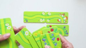 Необычное домино "Лесная тропинка", бренд УмБум, компания "Умная Бумага"