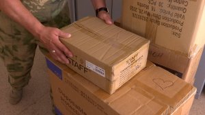 Гуманитарный груз от люберецких казаков в зону СВО