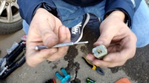 Door lock repair Renault Megane 2. Ремонт замка двери Renault