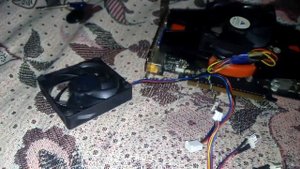 Поломался вентилятор на видеокарте. Решаем проблему