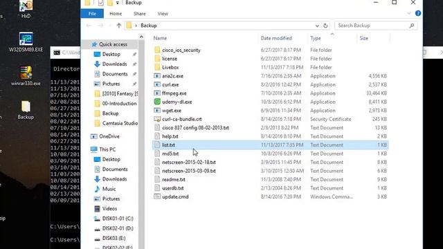 How To Print A List Of All Files In A Windows Directory смотреть онлайн