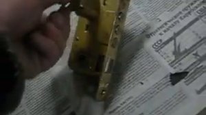 Ремонт внутреннего замка двери