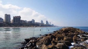 Город Нетания.  Netaniya şəhəri FULL HD 1080 #Нетания