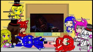 Реакция ФНАФ 1 и ФНАФ 5 на Песню Murder COLLAB
