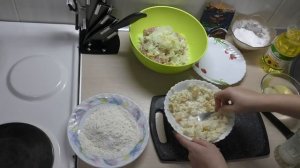 Экономные домашние котлеты с хлебом и картофелем