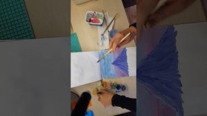 Вулкан. Правополушарное рисование