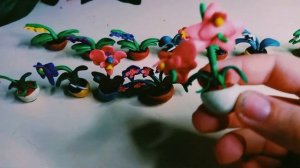 Фаленопсисы (орхидеи) из пластилина ??