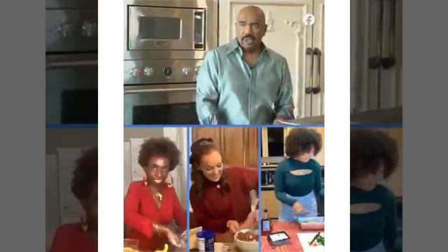 I got to cook with Tabitha Brown!