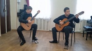В. Ерзунов "У камина". Дуэт гитаристов Парубок Артём - Устенко Алексей