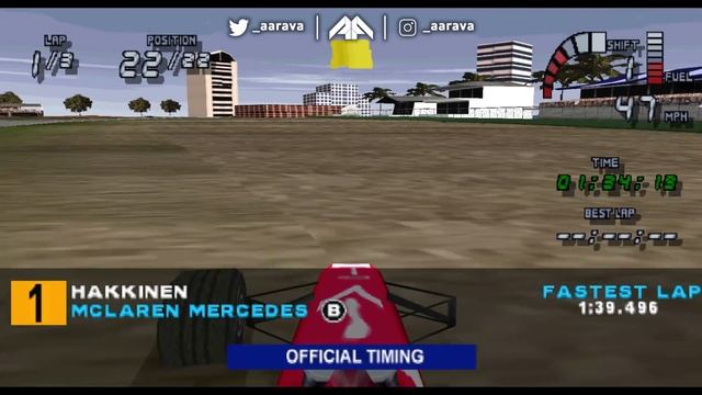 PLAYING WORST F1 GAME! Formula 1 98 Career Mode!