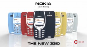 Концепт обновленного Nokia 3310
