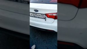Полное открытие багажника Киа Рио седан 3