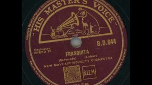 New Mayfair Novelty Orchestra - Frasquita