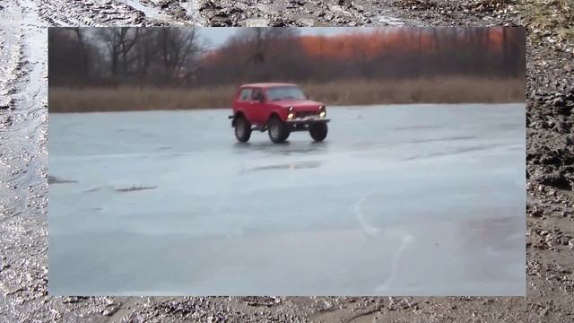 #163. Нива с блокировками на льду [АВТО 4x4] смотреть онлайн