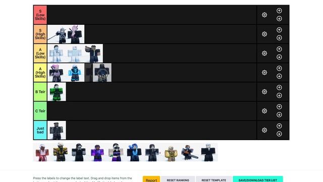 Encounters Roblox *UPDATED* Tier list смотреть онлайн