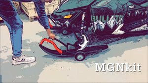 Подкатные тележки (подкаты) для снегохода. Установка.