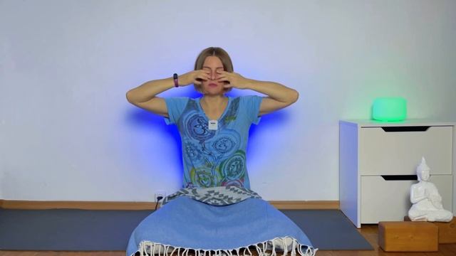 Дыхание жужжащей пчелы | брамари пранаяма | дыхание черной пчелы | йога дыхательная практика 20мину