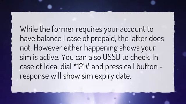 How do I know if my Smart SIM is expired? смотреть онлайн