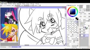 Sketch TimeLapse - PASWG & Madoka