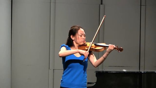 Shanrong TUO: Bach sonata for solo violin No.1 in g minor BWV 1001:  adagio