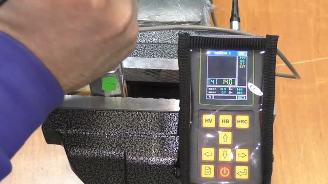 Тест на твердость 3-х российских молотков твердомером ТКМ-459C от НПП Машпроект смотреть онлайн