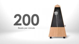 200 BPM-Metronome/節拍器/メトロノーム/메트로놈/Métronome/เครื่องเมตรอนอม/Метроном