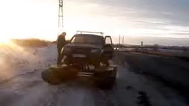 Нива Шевроле на гусеницах. Вездеход, снегоход, болотоход, смотреть онлайн