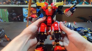 ОБЗОР НА НАБОР ЛЕГО НИНДЗЯГО УЛЬТРА КОМБО РОБОТ НИНДЗЯ Ninja Ultra Combo Mech 71765