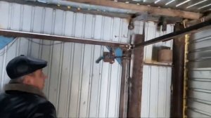 Подъёмные ворота в гараж своими руками, как установить ворота в гараж, часть 2