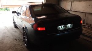Выхлоп на Ауди а6 с5 с двигателем ARE 2.7 битурбо + чип