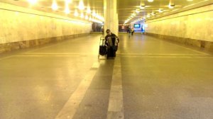 Уличные музыканты 2. Слепой аккордеонист на Парке победы