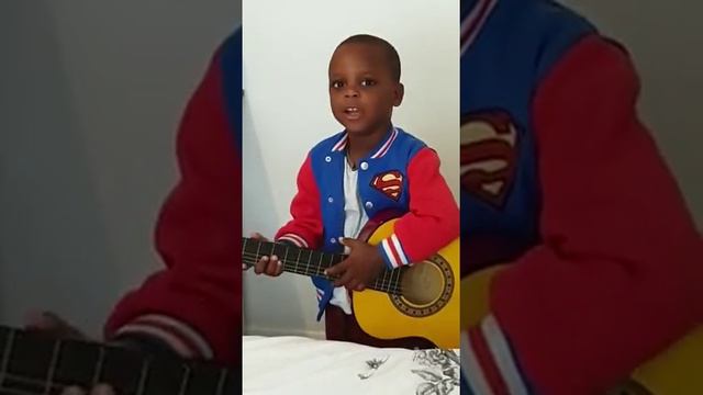 WMB Winstanley Day Nursery Child Plays the Guitar to Incy Wincy Spider