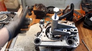 Штиль 660 Сила!Замена подшипников после 8 лет работы!