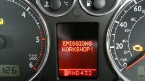 VW Audi Emissions Workshop Error Code and Check Engine Light .19586 17965 17563 P0401.