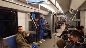 Новый поезд Штадлер Минское метро 2020