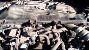 Infiniti FX 3.0 дизель работа двигателя на холостом ходу