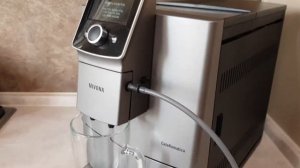 Кофемашина NIVONA CafeRomatica 821. Приготовление кофе (капучино, латте, черный кофе)
