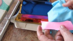 Винил зеркальный и клей временной фиксации