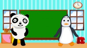 Школа Лапатушки #1. Панда и Пингвин учат цвета и фрукты