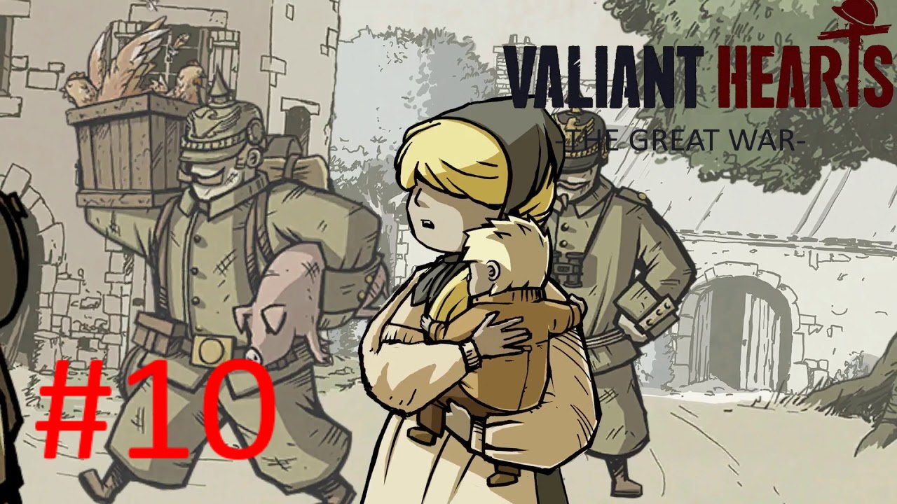 Valiant hearts the great war:Прохождение:№10 Дорога до Сен-миеля.