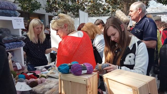 Ярмарка пряжи в Лейпциге. 10-е видео смотреть онлайн