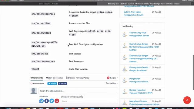 #08 - Struktur project Java WEB dengan maven archetype webapp смотреть онлайн