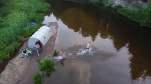 Сплав по реке Узола в Нижегородской области на байдарках