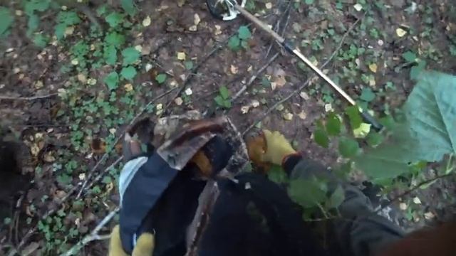 Вездеход Полоз. Поломка. Снова лес и снова рельсы шпалы + чага. смотреть онлайн