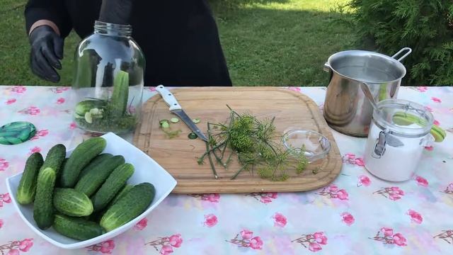 МАЛОСОЛЬНЫЕ ОГУРЦЫ - БЫСТРЫЙ РЕЦЕПТ!