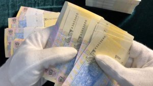 Распаковка банковского кирпича  1000 шт 1 гривна 2014 в прессе!#Ищем интересные номера.