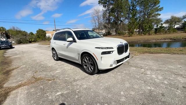 Отправляем новую BMW X7 2023 клиенту в Москву ! Белоснежка от Флориды 56