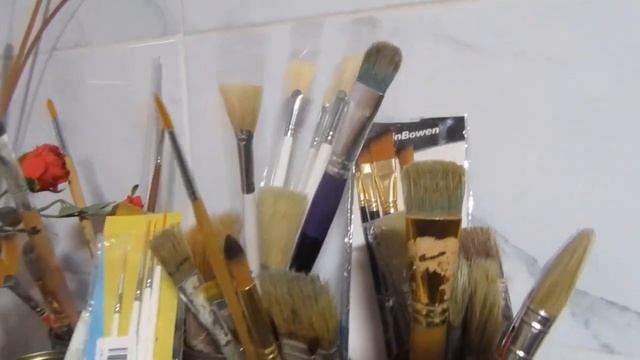 Какие бывают художественные кисти. Обзор художественных кистей смотреть онлайн