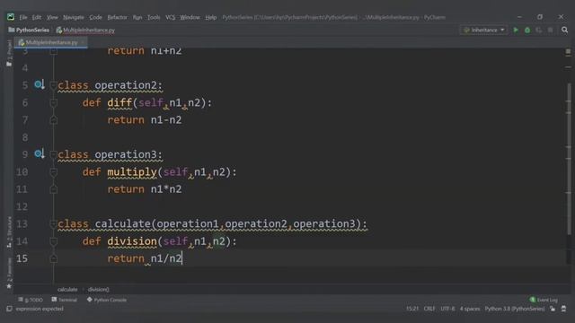 Inheritance In Python | Multiple Inheritance In Python | Python Tutorial | OOPs Concepts